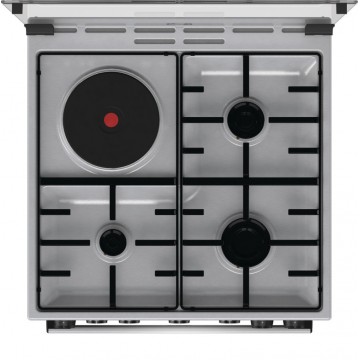 Gorenje GK 6B41 XD Κουζίνα 71lt με Εστίες Φυσικού Αερίου Π60εκ. Inox